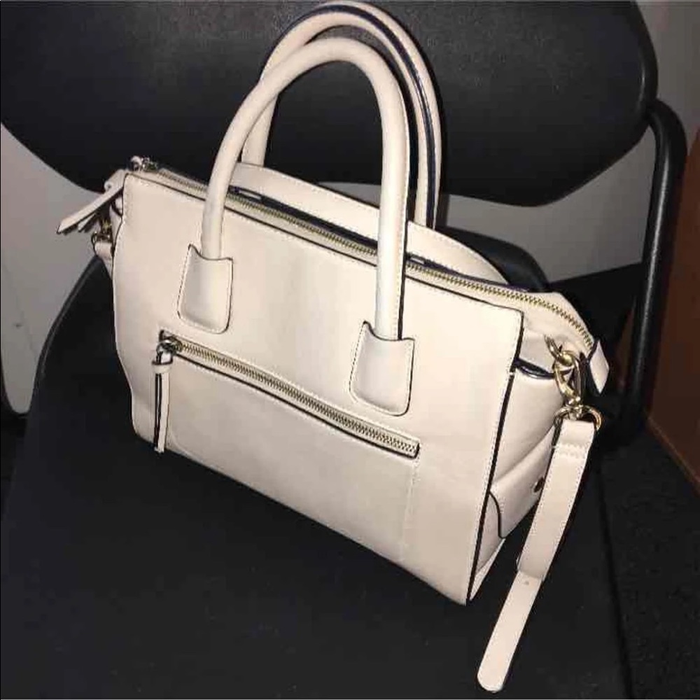 F21 Cream Beige Purse